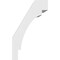 Ekena Millwork 3-in. W x 6-in. D x 10-in. H Merced Architectural Grade PVC Knee Brace BRCP03X06X10MRC - alternate 4